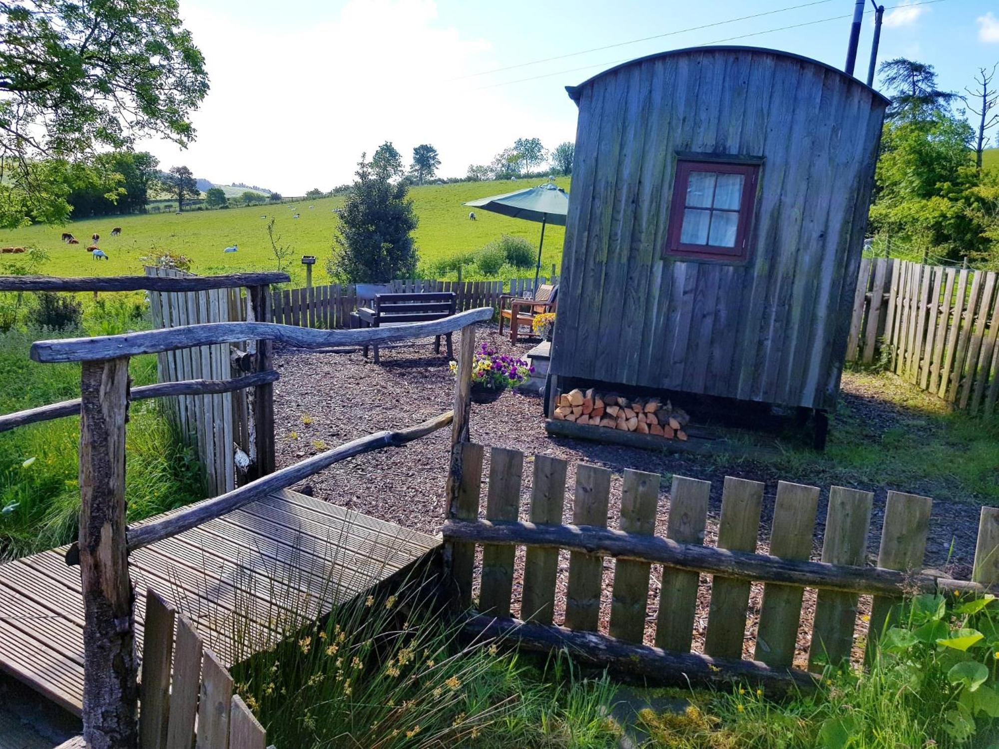 Eco Accommodation Cornflower Holiday Craven Arms Eksteriør bilde